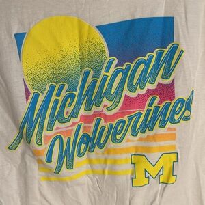 Michigan Wolverines White T-Shirt